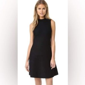 NWT Theory Ineeta Black Milano Knit Dress